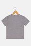Kids Boy Crew Neck Short Sleeve Graphic Print T-Shirt, Grey - 2