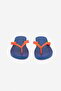Kid Girls Slip on Slippers, Navy Blue - 3
