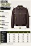 Faux Leather Coat with Pocket Detail and Fur Inside Kmd 897_50533 - 8