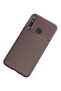 Huawei P40 Lite Compatible E Case Auto Focus Carbon Cover - Brown Bezoss - 2