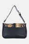 Women Snake Print Shoulder Bag, Multicolor - 4