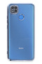 حافظة سيليكون متوافقة مع هاتف Xiaomi Redmi 9C مع عدسة - أزرق فاتح - 2