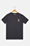 Kids Boy Graphic Print Short Sleeve T-Shirt, Dark Grey - 2