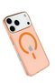 iPhone 17 Pro Max Compatible Case Pc Real Magsafe Cover - Orange Bezoss - 2