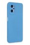 Realme 9I 4g Compatible Case Nano Velvet Silicone - Blue - 2