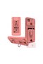 Redmi 9C Compatible Case Zuma Silicone with Business Card Holder and Ring - Pink Bezoss - 3