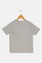 Toddlers Boy Graphic Print Short Sleeve T-Shirts, Grey - 2