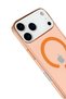 iPhone 17 Pro Max Compatible Case Pc Real Magsafe Cover - Orange Bezoss - 3