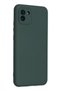 Samsung Galaxy A03 Compatible Case Nano Velvet Silicone - Dark Green - 2