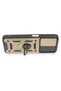 Samsung Galaxy M14 5g Compatible Case with Pars Lens Ring Silicone - Gold - 3