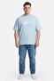Zoox Men Crew Neck Short Sleeve Graphic Print T-Shirt, Blue - 2
