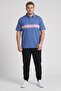 Men Athletic Fit Short Sleeve Golf Polo Shirt, Slate Blue - 2