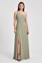 Women Plain Casual Maxi Dress, Mint Green