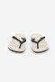 Kid Girls Brand Name Slippers, Beige - 3