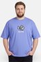 Zoox Men Crew Neck Embroidered Short Sleeve T-Shirt, Blue