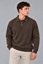 Oversize Buttoned Collar Knitted Sweater Dp 17501_10063 - 2