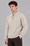 Oversize Buttoned Collar Knitted Sweater Dp 17501_10063 - 5
