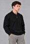 Oversize Buttoned Collar Knitted Sweater Dp 17501_10063 - 4