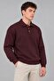 Oversize Buttoned Collar Knitted Sweater Dp 17501_10063 - 3