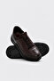 Genuine Leather Brown Men's Casual Shoes 166Ma1006 - 3
