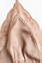 Soft viscose satin bra