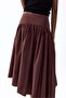 Asymmetric midi skirt - 2