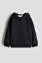 Zip-through brushed-inside hoodie