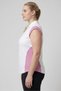 FJ Women Sportswear Fit Cap Sleeve Golf T-Shirt, White - 3