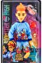 Scare-adise Island Heath Burns Doll with Flame Hoodie - 4