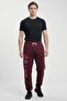 Men Loose Fit Outdoor Sweatpants, Maroon - 2