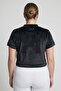 Women Fitted Short Sleeve Outdoor Top, Black - 4