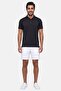 Men Sportswear Fit Short Sleeve Training Polo Shirt, Black - 2