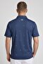 Men Sportswear Fit Short Sleeve Playoff Golf Polo Shirt, Navy - 4