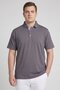 Men Athletic Fit Short Sleeve Golf Polo Shirt, Grey