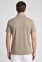 Men Sportswear Fit Short Sleeve Outdoor Polo Shirt, Brown - 4