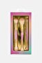 3 Pcs Foundation Makeup Brush Set, Pink