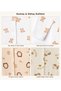 3-Piece Baby Romper Set, Teddy Bear, Penguin, Turtle Patterned Cotton Snap-On Newborn Romper - 3