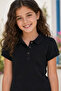 Girls Basic Polo T-Shirt - 3