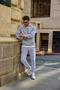 Men's Hooded Basic Hooded Sweatshirt Set - 2