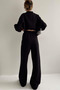 Black Tracksuit Set - 6001 - 2