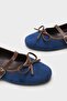 Chandal Suede Look Mary Jane Ballet Flats - 3