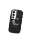 Vivo Y19S 4G/Y19S Pro Compatible Shock-Absorbent Camera Protected Black Silicone Case Moon and Star Pattern - 3