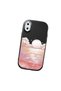 iPhone XS Max Compatible Shock-Absorbing Black Silicone Case with Camera Protection Sunrise at Sea - 3