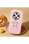 Redmi A4 Compatible Shock-Absorbing Camera Protected Pink Silicone Case Star Pattern - 2