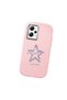 Poco X5 Compatible Shock-Absorbing Camera Protected Pink Silicone Case Star Pattern - 3