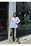 Women's Belted Double-Breasted Collar Seasonal Jacket - 3