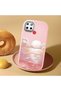 Realme C25/C25S Compatible Shock Absorbent Camera Protected Pink Silicone Case Sunrise at Sea - 2