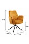 Dusty Yellow Sitting Chair - 3