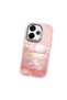 Redmi 13/13X Compatible Shock-Absorbing Camera Protected Pink Silicone Case Sunrise at Sea - 3