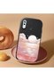 Samsung Galaxy A30 Compatible Shock-Absorbing Black Silicone Case with Camera Protection Sunrise at Sea - 2